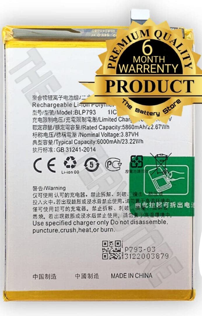 Original BLP721 Battery for Realme C2 / RMX1941 C2 2020/ C2s /Battery with 6 Month Warranty **** (B007) - Image 70