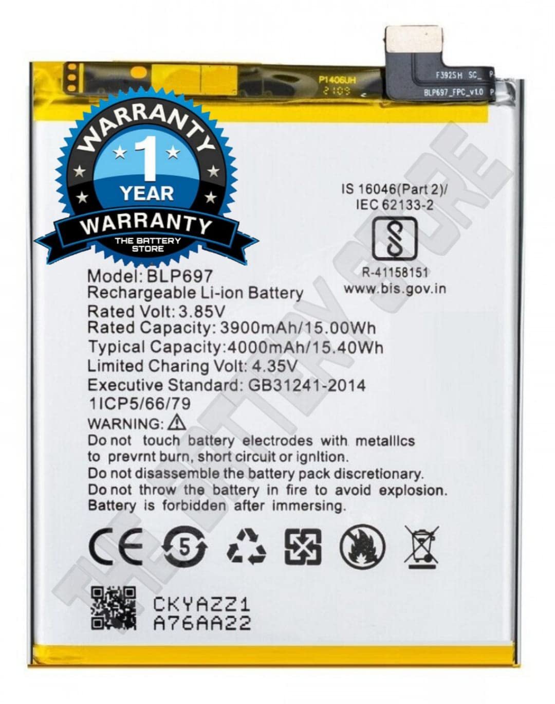 Original BLP721 Battery for Realme C2 / RMX1941 C2 2020/ C2s /Battery with 6 Month Warranty **** (B007) - Image 78