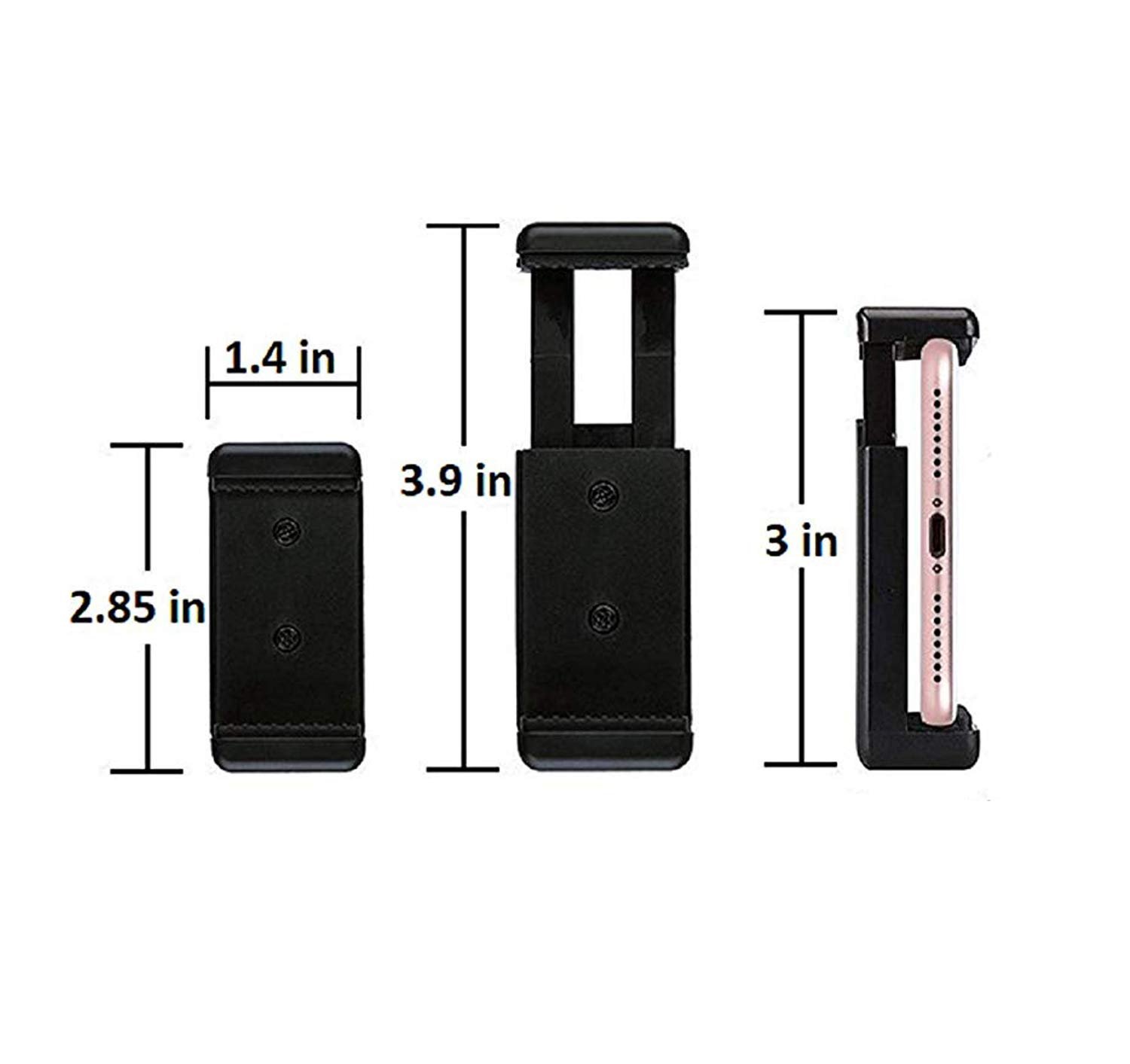 Syvo WT 3130 Aluminum Tripod (133 cm), Universal Lightweight Tripod with Mobile Phone Holder Mount & Carry Bag for All Smart Phones, Gopro, Cameras - Image 8