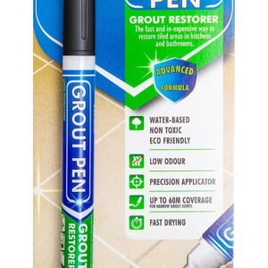 Grout Pen Black - Ideal to Restore the Look of Tile Grout Lines