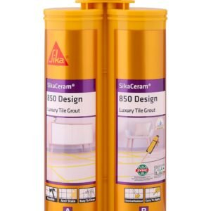 SIKA - Tile Grout - SikaCeram 850 Design - Warm White - Epoxy floor and wall tile coloured grout for joint 2-15mm inside - 420g