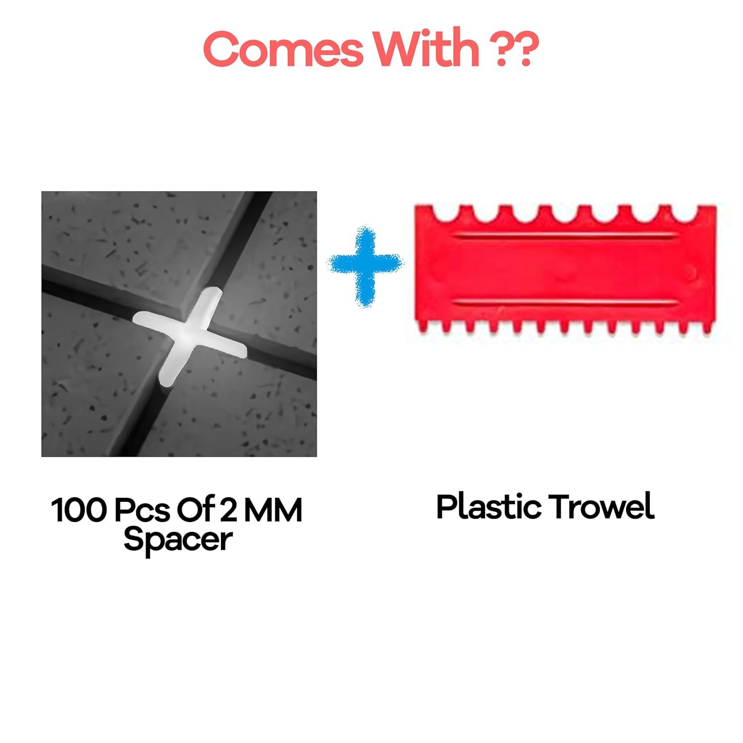 Heavy-Duty Rubber Grout Float Trowel for Epoxy Grout Application and Tile Joints – Ideal for Smooth Grout Finishing and Filling Tile Gaps (White Rubber) - Image 2