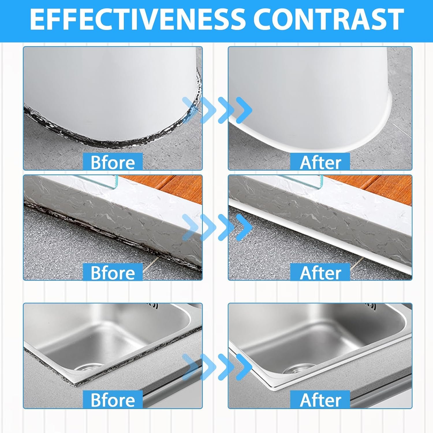 Grout Repairs & Renews: 3-Triple Protection, Fast Drying, Heavy-Duty Cleaner, White, Silicone, Pack of 1 - Image 2