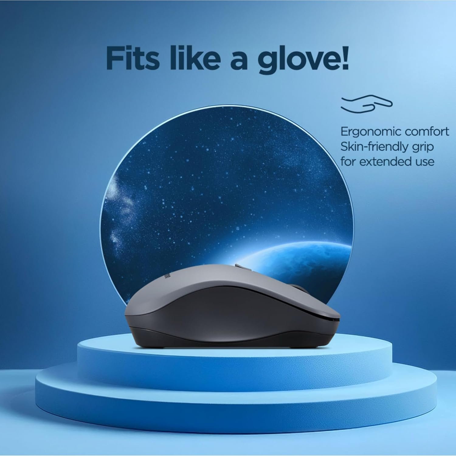 Lenovo WL310 Bluetooth Silent Mouse, Bluetooth 5.0, Upto 3million Button clicks, 1600 DPI, 6 Buttons (Left Click, Right Click, Scroll Click, DPI, 2 x Side Buttons), DPI LED Indicator, Grey - Image 2