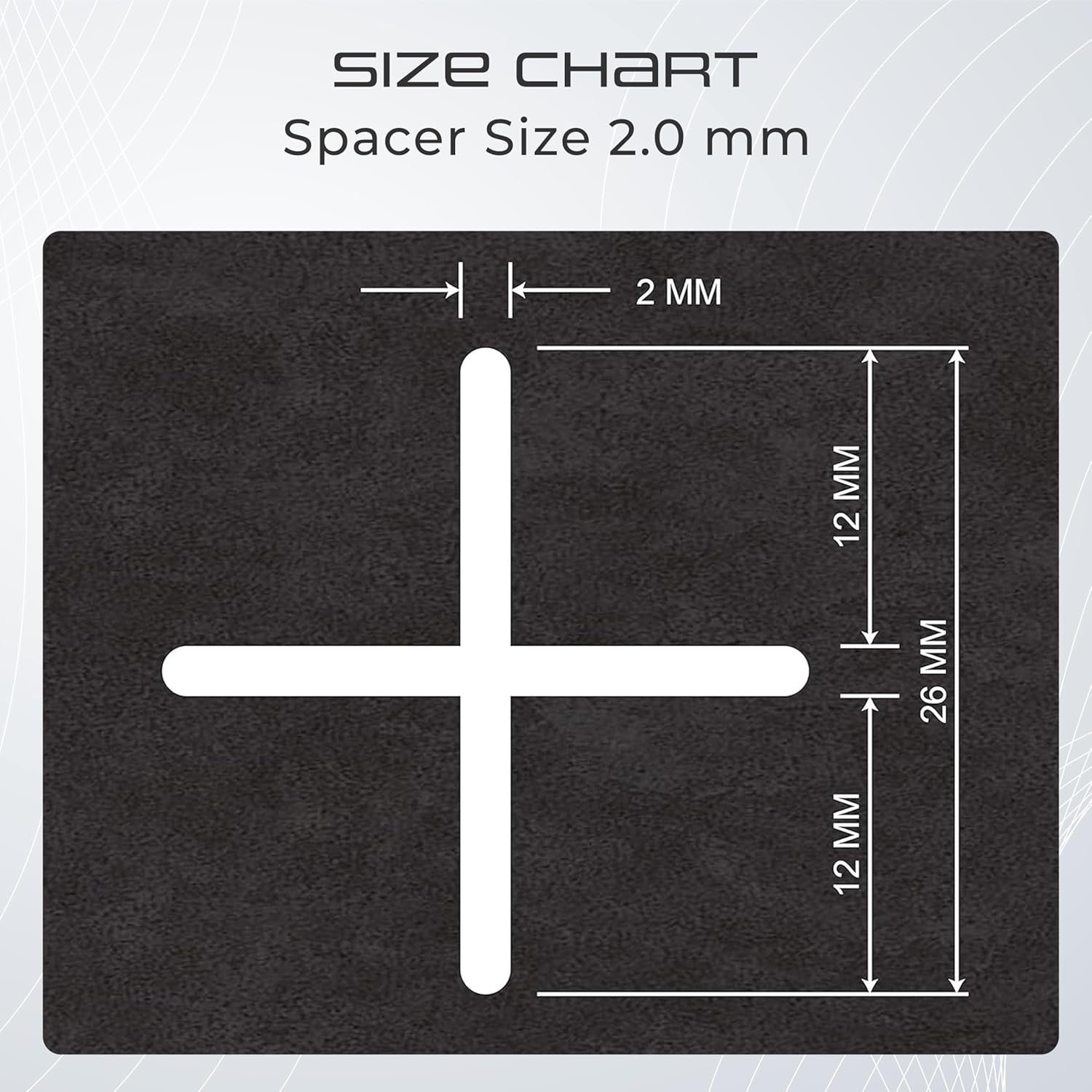 Robustt Tile Spacers Set - 1000 Pieces (2 mm) for Precision Tile Alignment, Even Spacing, and Seamless Grout Lines � Convienent - Reusable and Easy to use | Professional and DIY Tiling Projects - Image 7