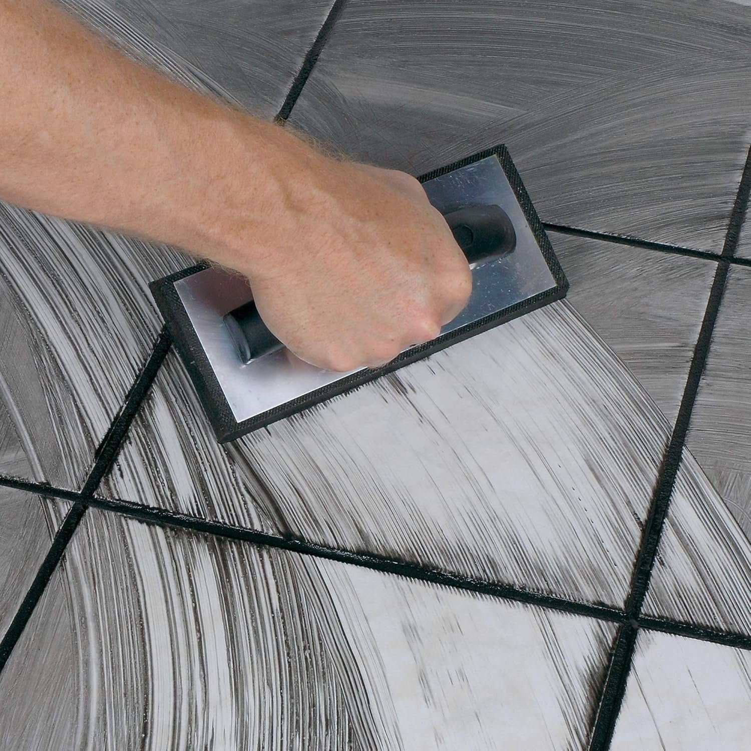 Heavy-Duty Rubber Grout Float Trowel for Epoxy Grout Application and Tile Joints – Ideal for Smooth Grout Finishing and Filling Tile Gaps (White Rubber) - Image 6