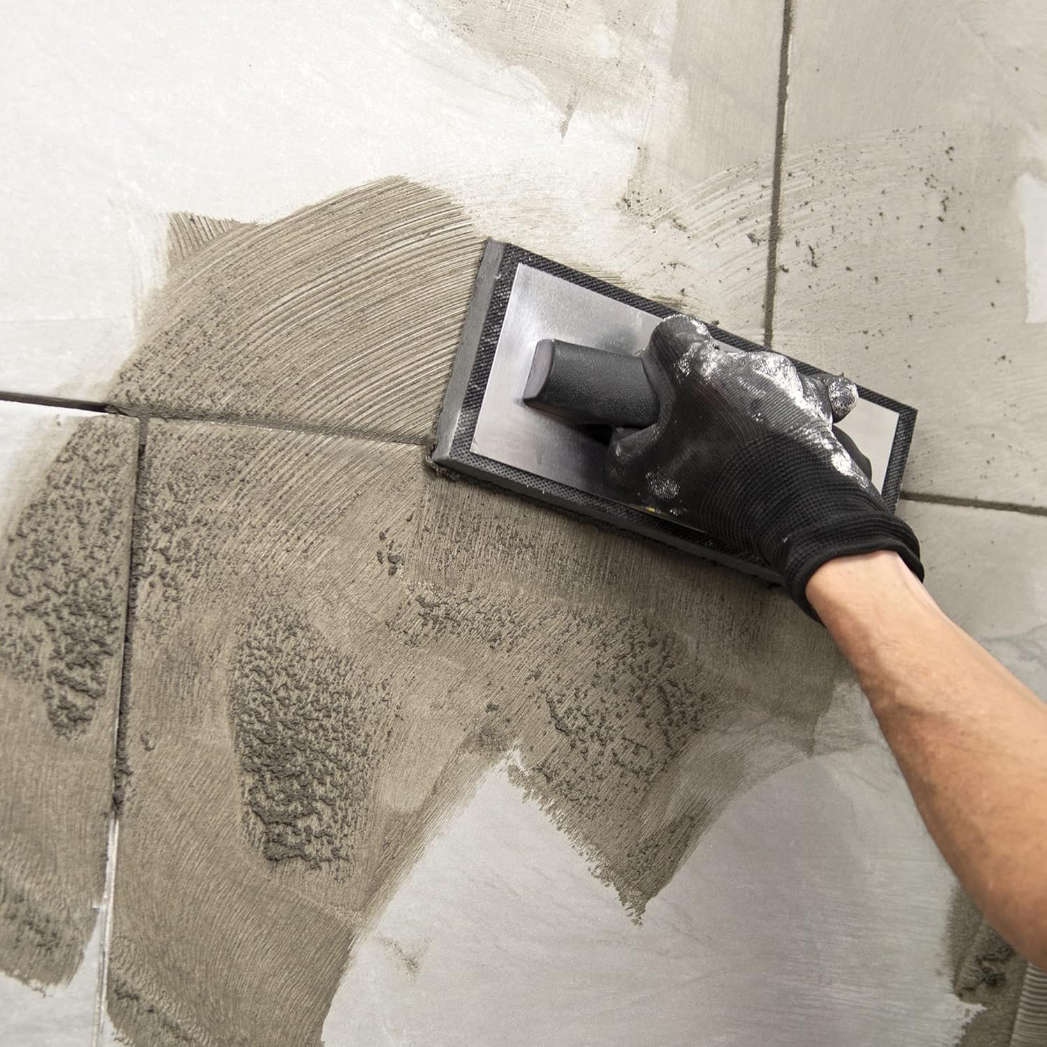 Heavy-Duty Rubber Grout Float Trowel for Epoxy Grout Application and Tile Joints – Ideal for Smooth Grout Finishing and Filling Tile Gaps (White Rubber) - Image 3