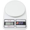 SF-400 Digital Kitchen Weighing Scale | 10Kg x 1g Precision Food Scale with LCD Display for Cooking, Baking, Meal Prep & Healthy Diet | (White)